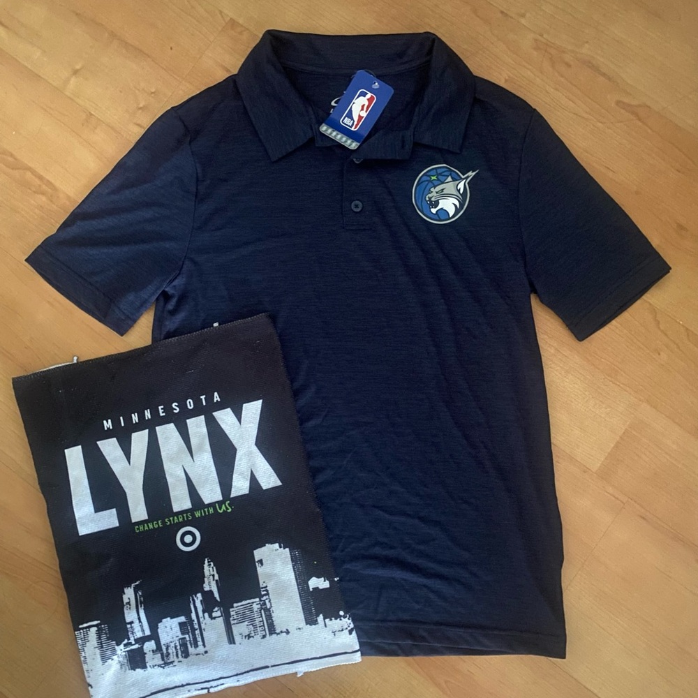 Minnesota Lynx polo and rally towel bundle